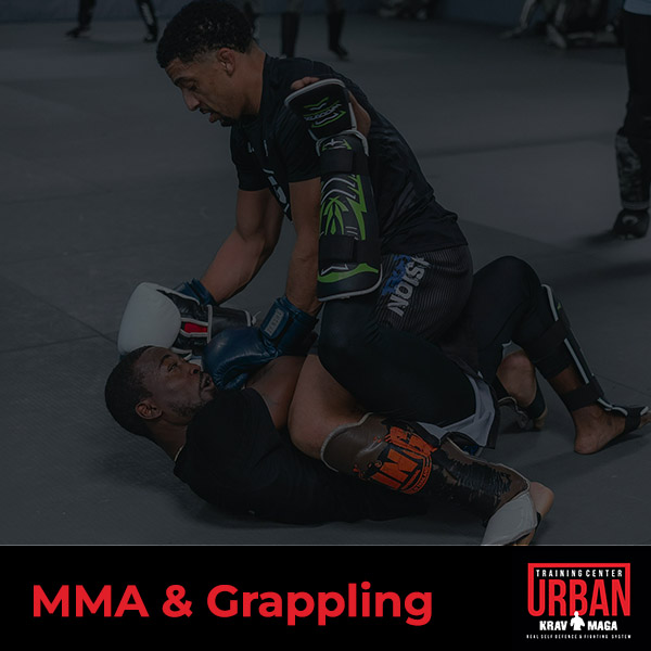 MMA grappling training